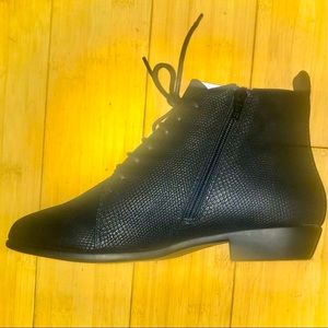 NEW Vegan SnakeSkin Zip&Lace Boho Boots, Baby!